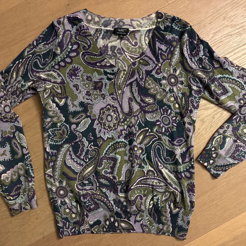 A Beautiful Pure merino sweater by Talbots M